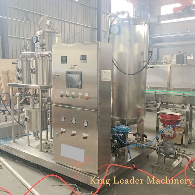 Misturador carbonatado automático completo da bebida do sistema de processamento do refresco