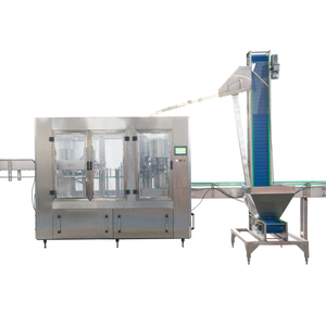 Máquina de engarrafamento de enchimento líquido para água mineral potável de plástico automático para garrafas pet 3000bph