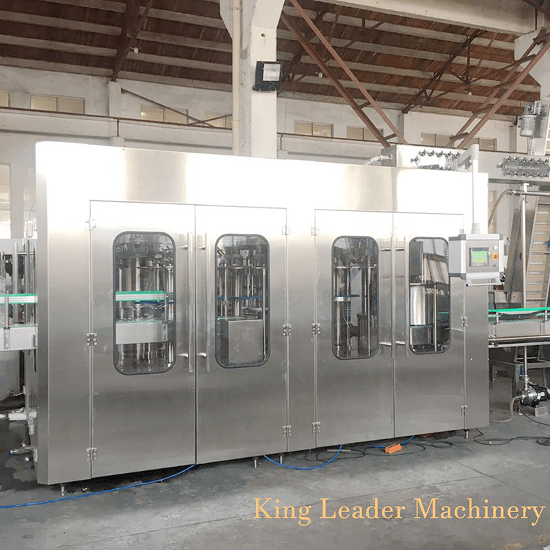 Máquina monobloco de enchimento automático de água potável 5L
